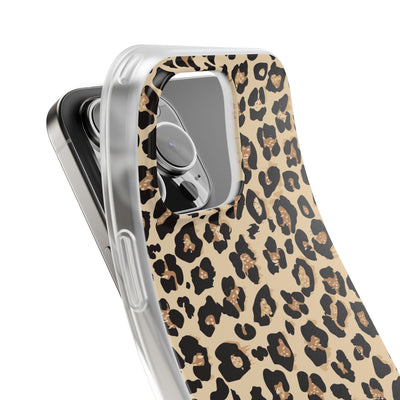 Leopard Print Flexi Phone Case - Leah Tecx Design