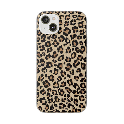 Leopard Print Flexi Phone Case - Leah Tecx Design