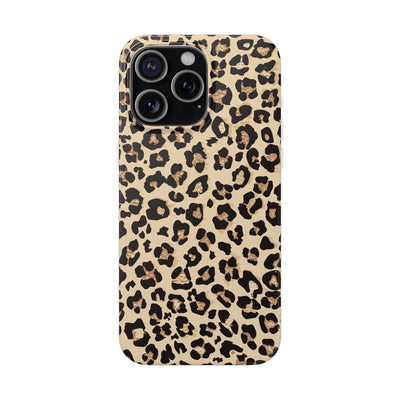 Leopard Print Flexi Phone Case - Leah Tecx Design