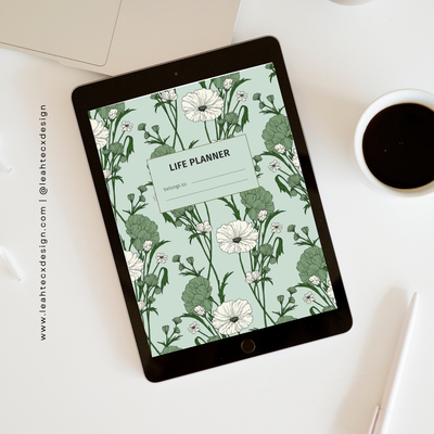 ultimate printable life planner - Leah Tecx Design
