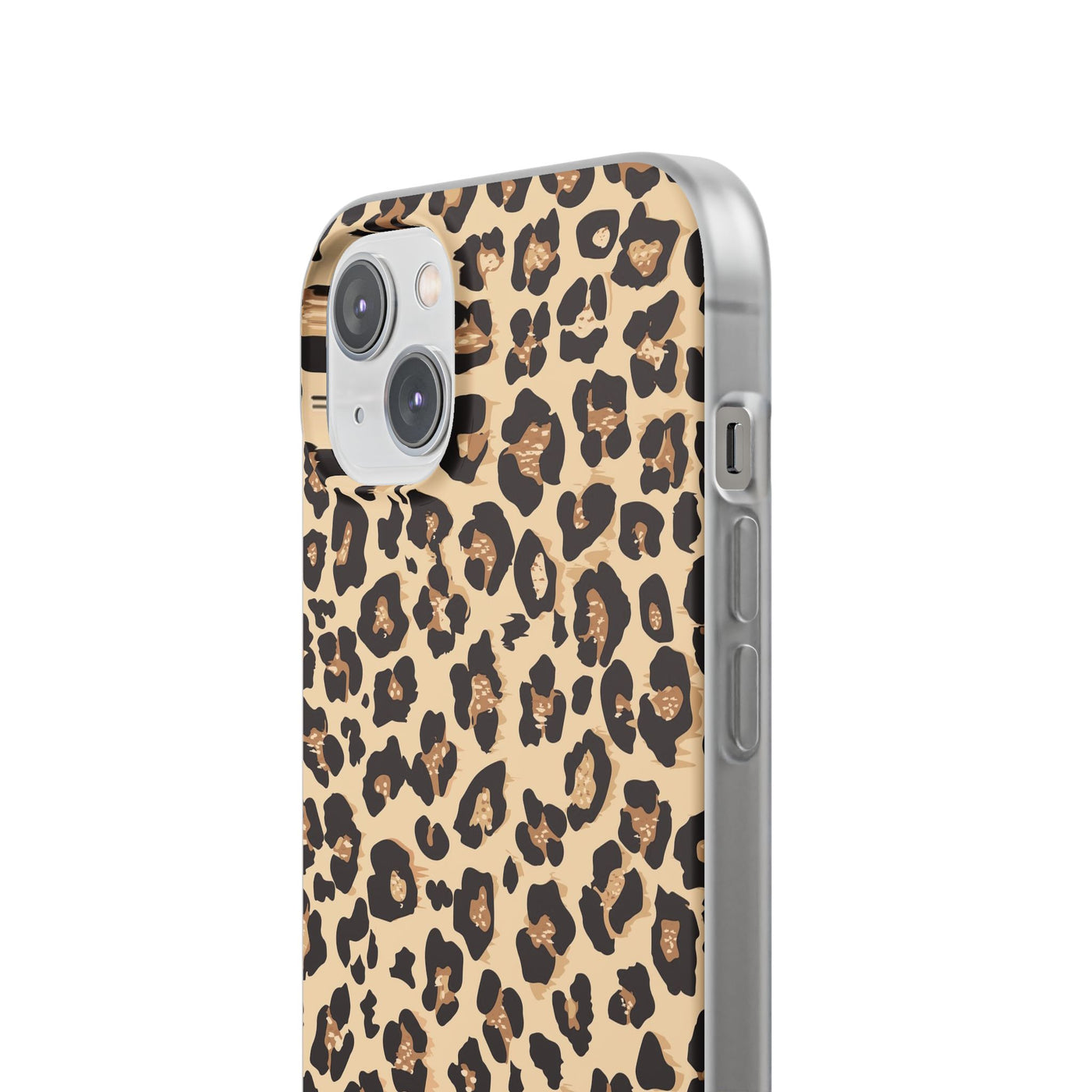 Leopard Print Flexi Phone Case - Leah Tecx Design