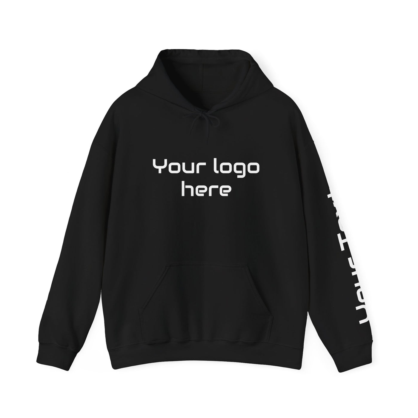 Personalized Logo Hoodies for Women & Men - No Minimum, Bulk Orders Hoodie- Leah Tecx Design