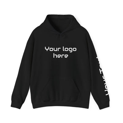 Personalized Logo Hoodies for Women & Men - No Minimum, Bulk Orders Hoodie- Leah Tecx Design