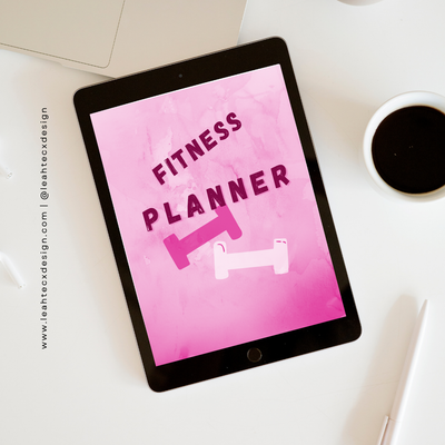 fitness planner - Leah Tecx Design