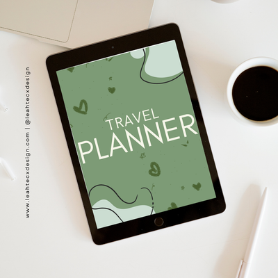 travel planner - Leah Tecx Design