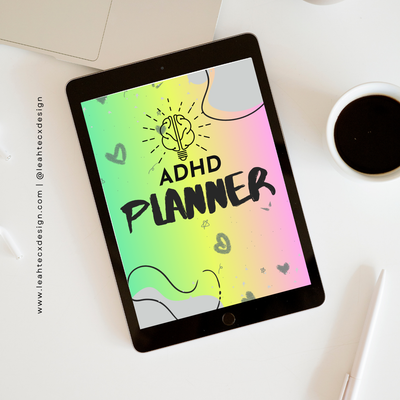 ADHD planner - Leah Tecx Design