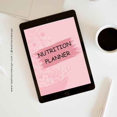 nutrition planner - Leah Tecx Design