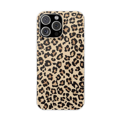 Leopard Print Flexi Phone Case - Leah Tecx Design