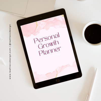 personal growth planner - Leah Tecx Design