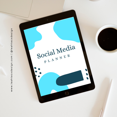 social media planner - Leah Tecx Design