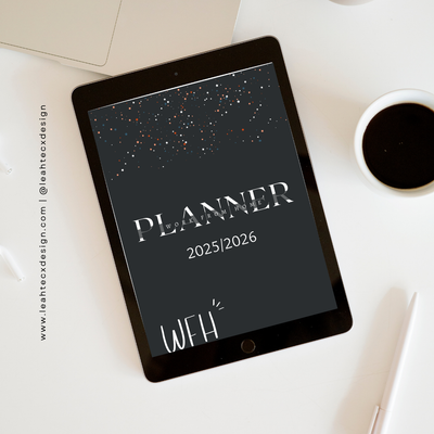 work from home planner - Leah Tecx Design