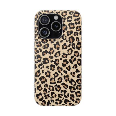 Leopard Print Flexi Phone Case - Leah Tecx Design