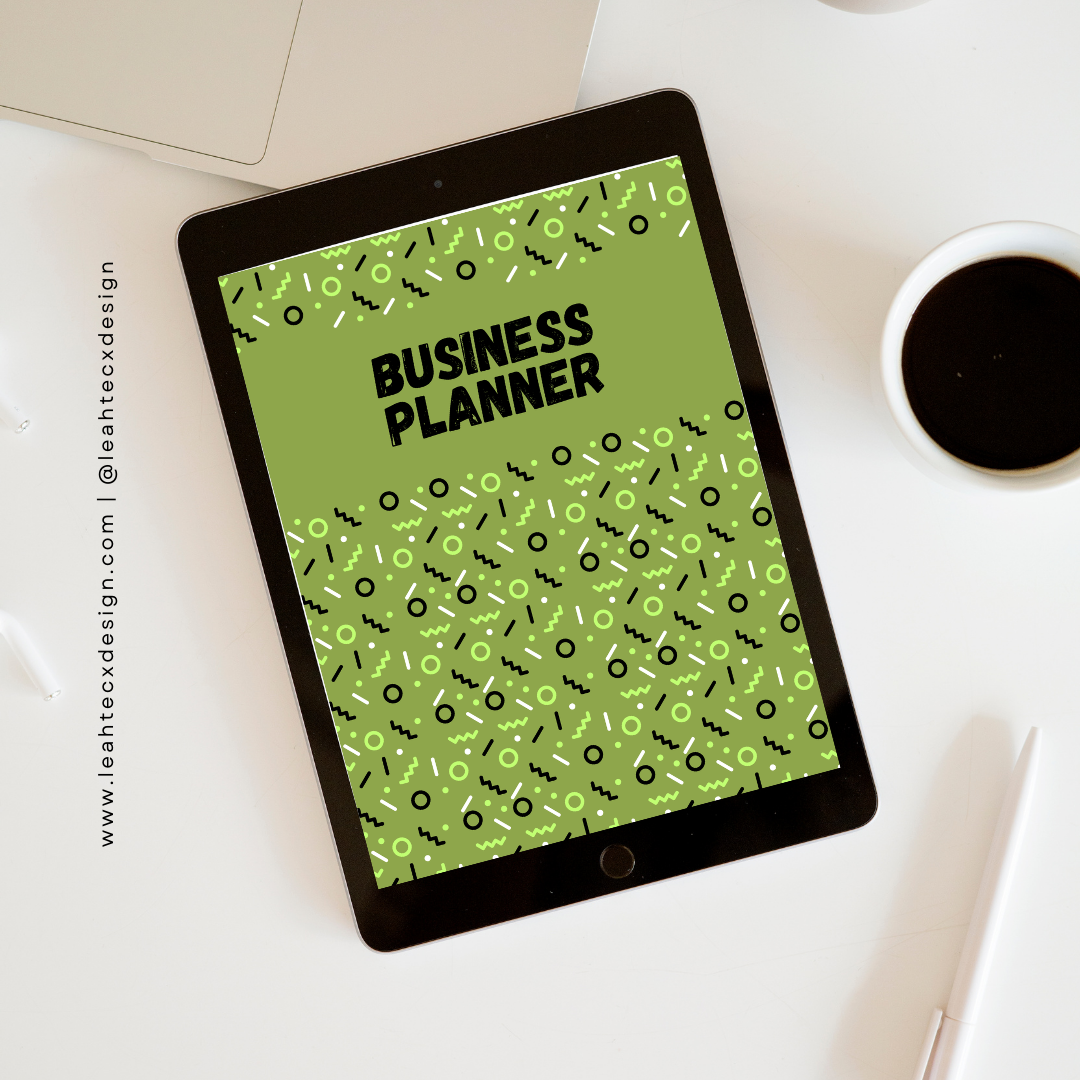 business planner - Leah Tecx Design