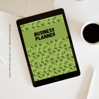 business planner - Leah Tecx Design