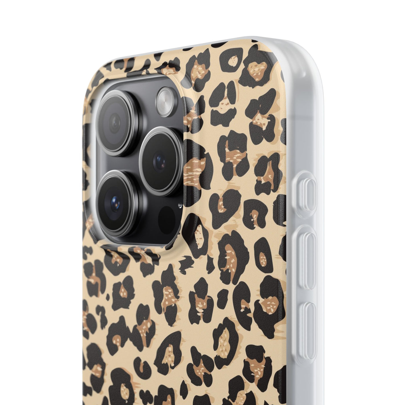 Leopard Print Flexi Phone Case - Leah Tecx Design