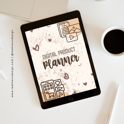 digital products planner - Leah Tecx Design