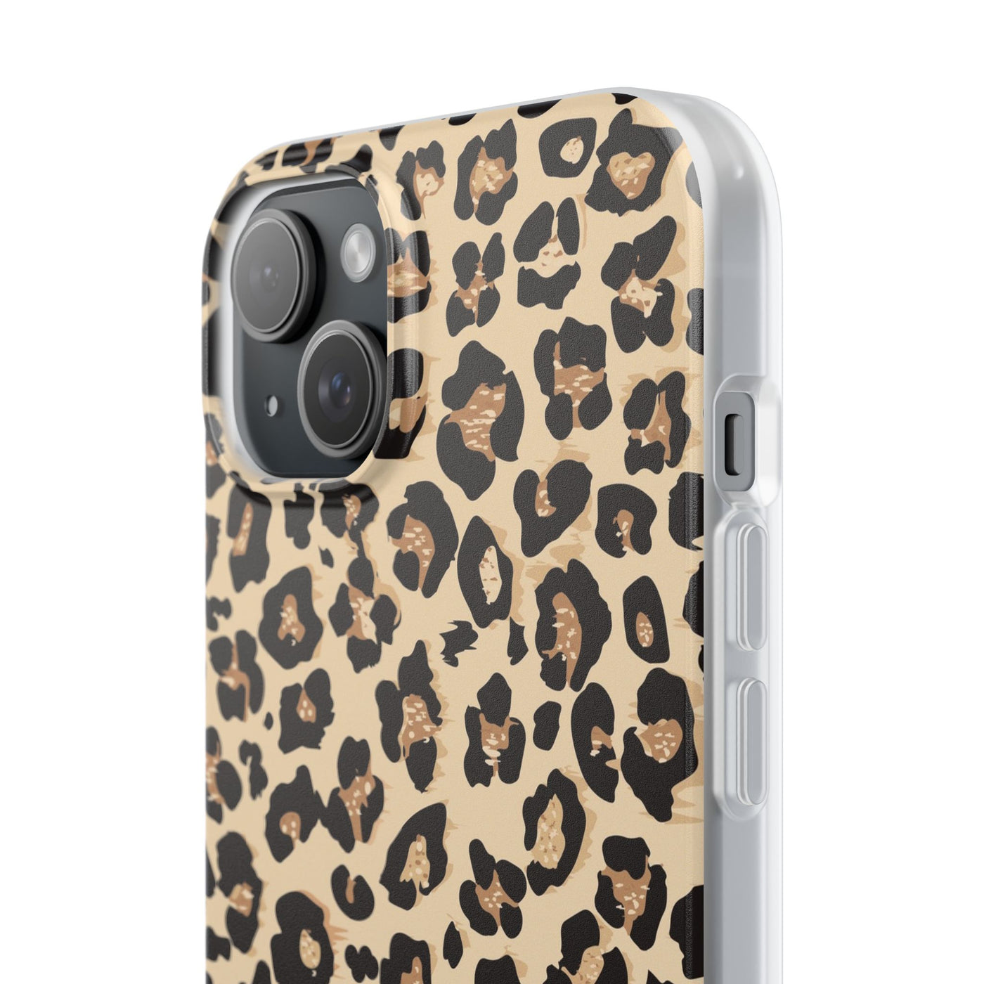 Leopard Print Flexi Phone Case - Leah Tecx Design