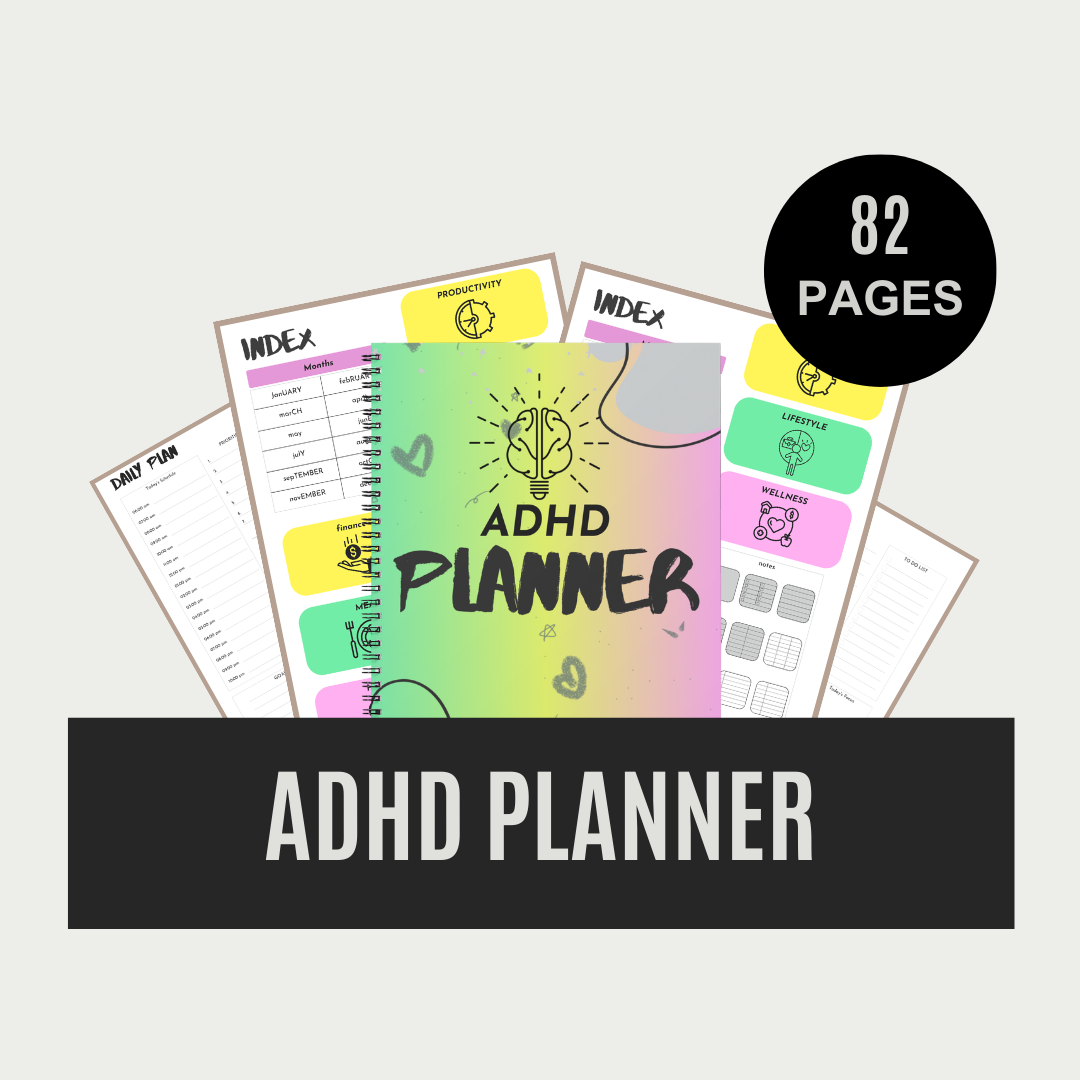 ADHD planner - Leah Tecx Design