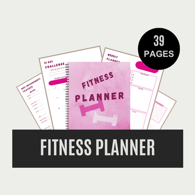 fitness planner - Leah Tecx Design