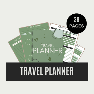 travel planner - Leah Tecx Design