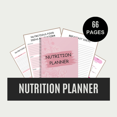nutrition planner - Leah Tecx Design