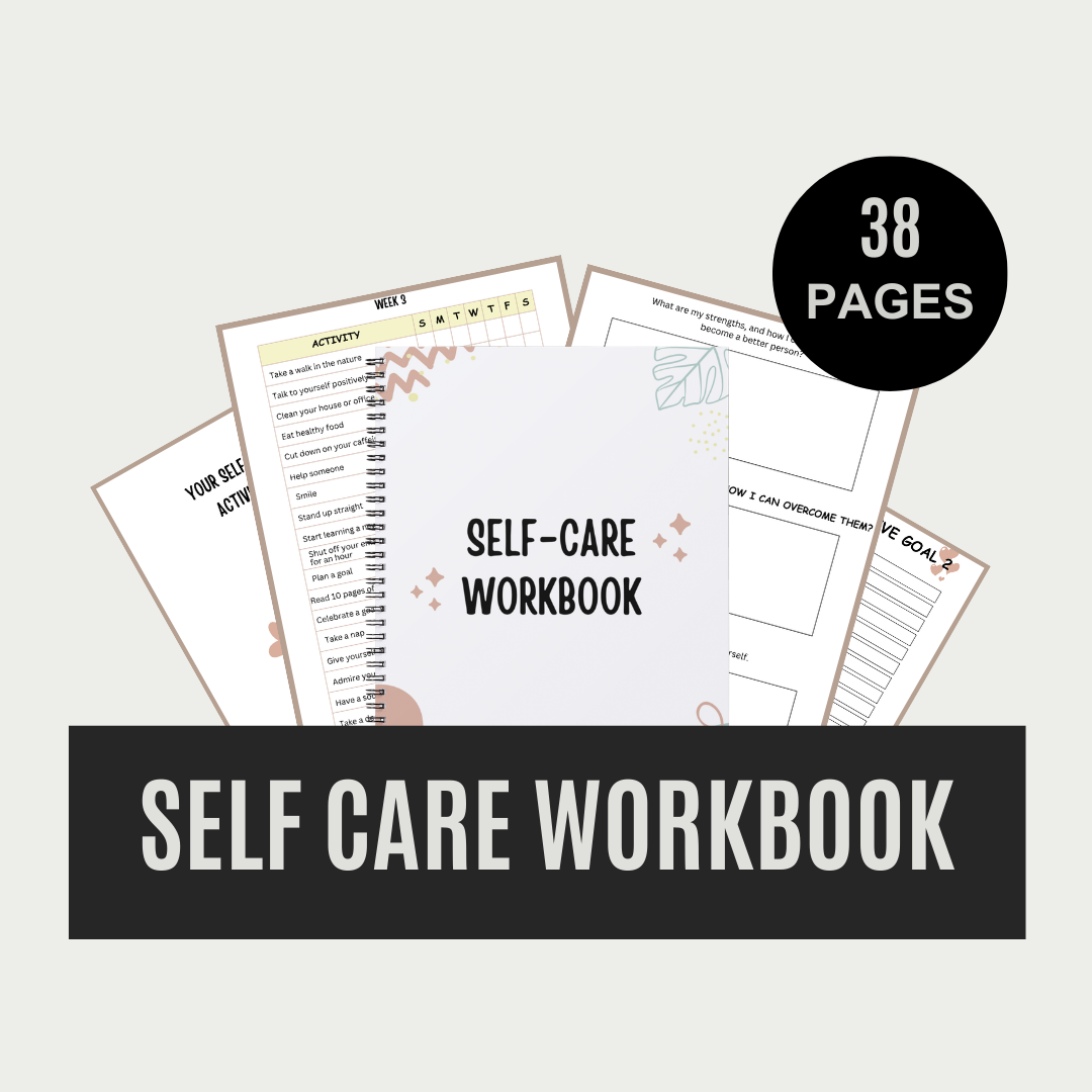self care planner printable - Leah Tecx Design
