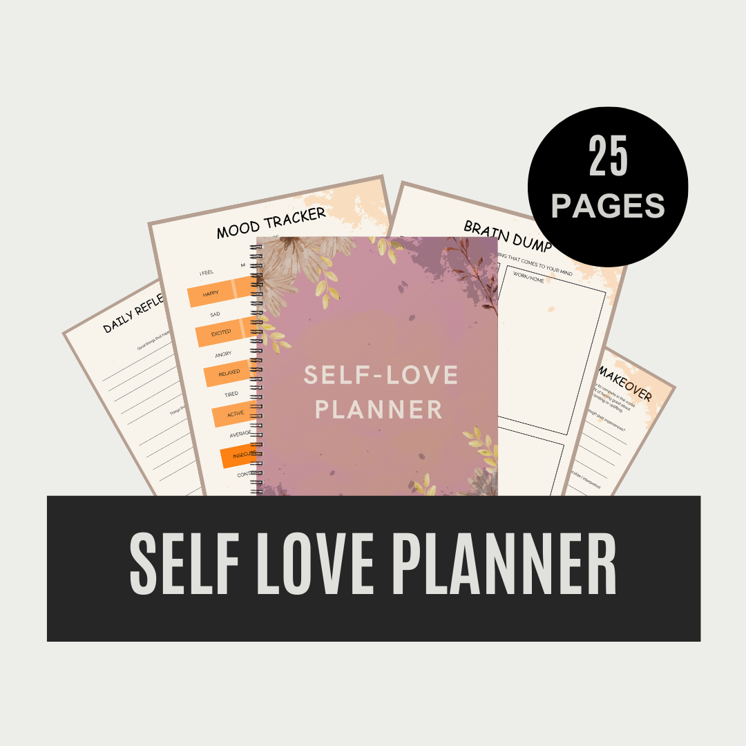 self love planner - Leah Tecx Design