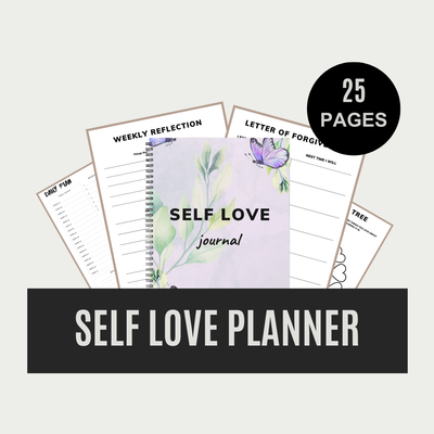 self love planner - Leah Tecx Design