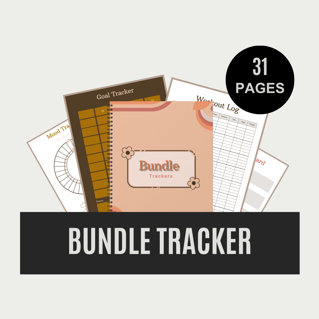 bundle tracker planner - Leah Tecx Design
