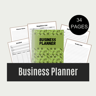 business planner - Leah Tecx Design