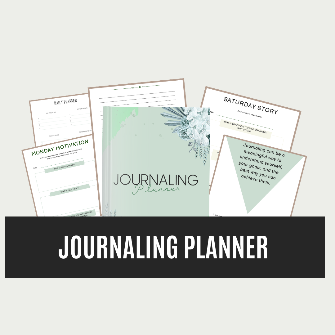 journaling planner - Leah Tecx Design