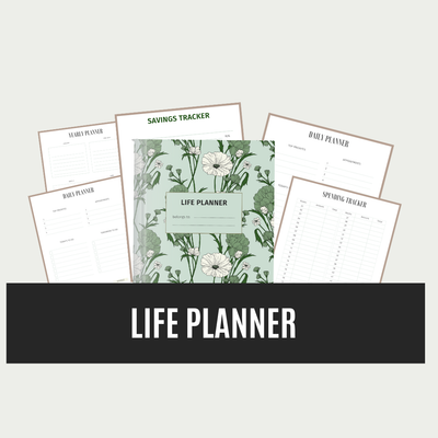 ultimate printable life planner - Leah Tecx Design