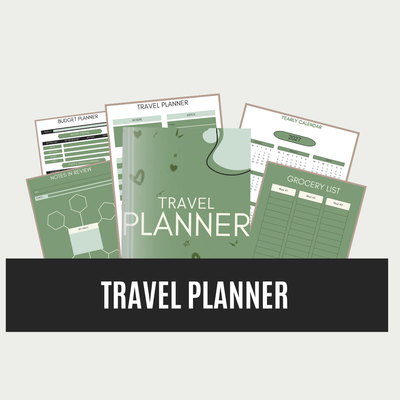 travel planner - Leah Tecx Design
