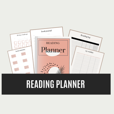 digital reading planner - Leah Tecx Design