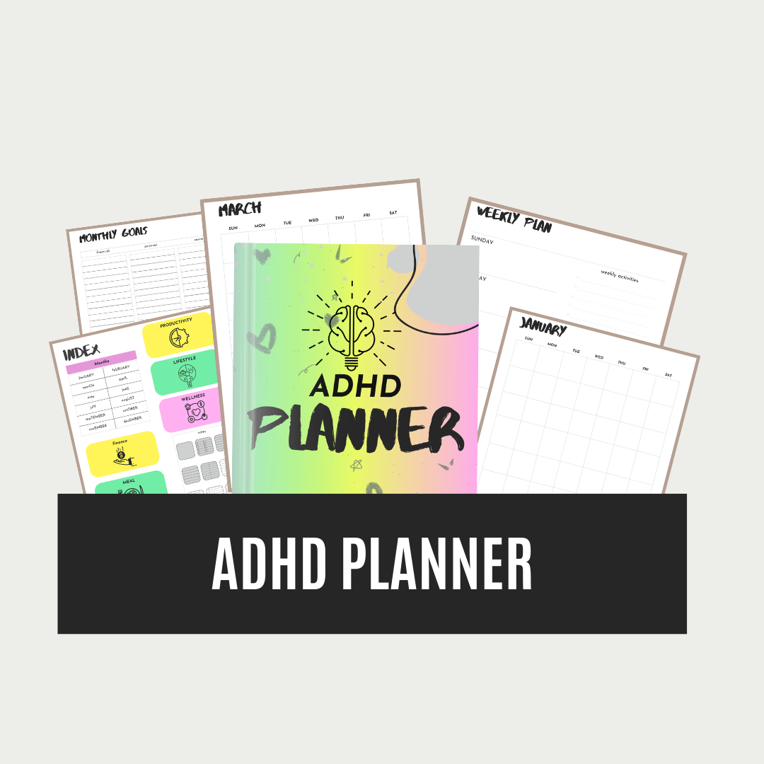 ADHD planner - Leah Tecx Design