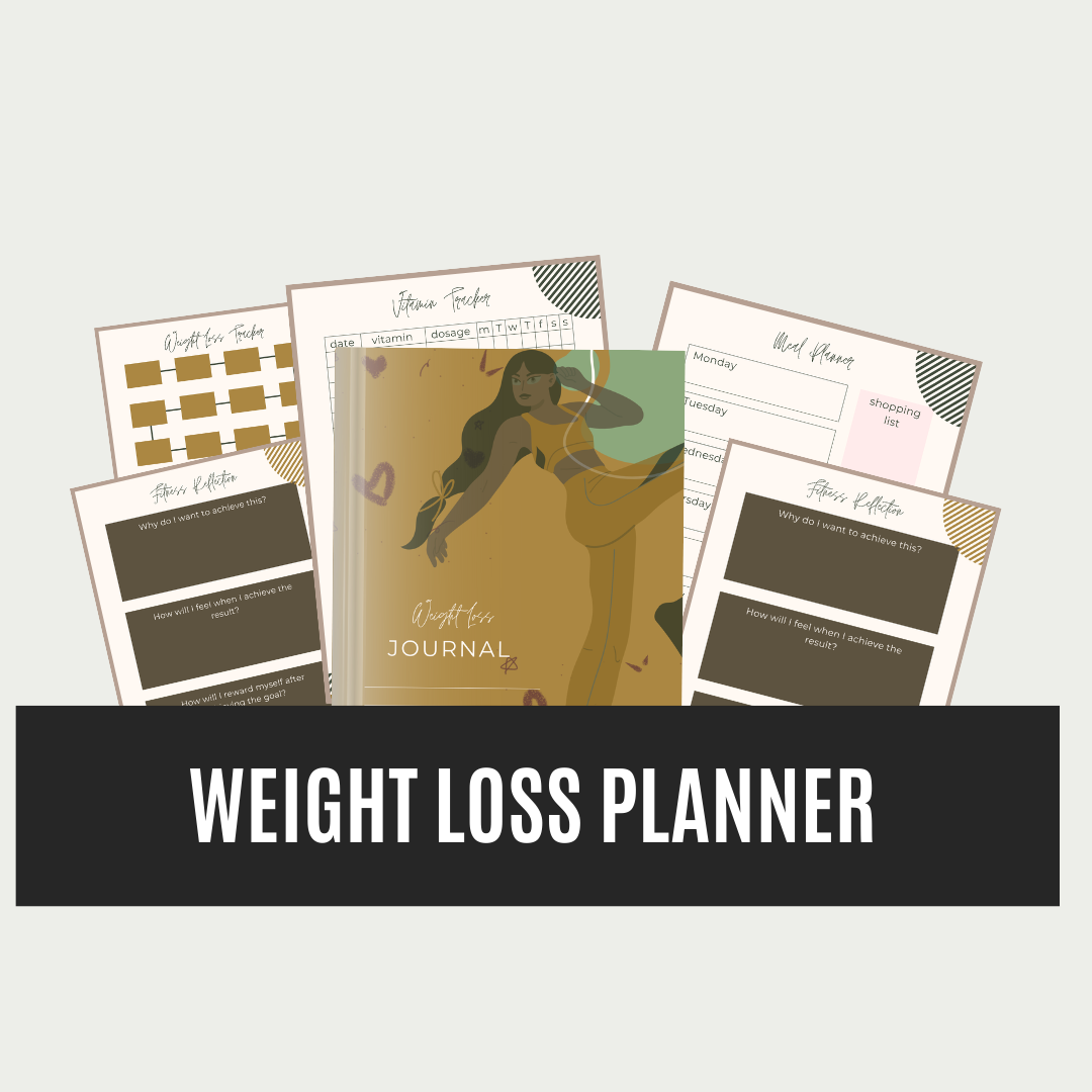 weight loss planner - Leah Tecx Design