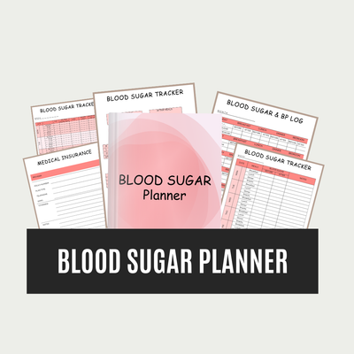blood sugar planner - Leah Tecx Design