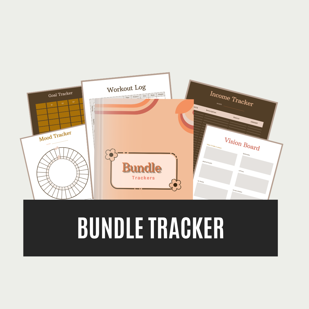 bundle tracker planner - Leah Tecx Design