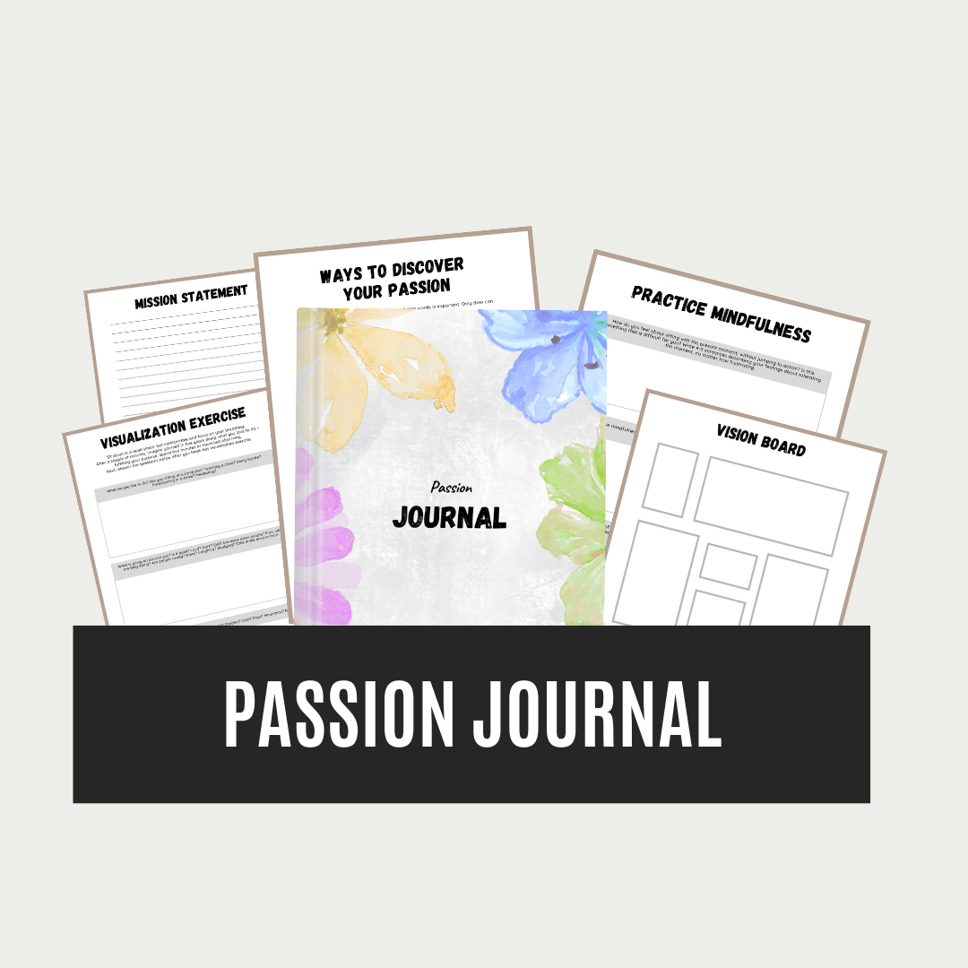 find your passion planner - Leah Tecx Design