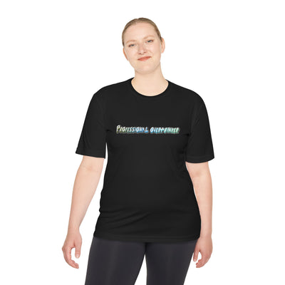 Overthinker's Active Tee: Play hard, Think harder! T-Shirt- Leah Tecx Design