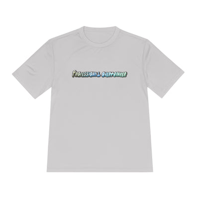 Overthinker's Active Tee: Play hard, Think harder! T-Shirt- Leah Tecx Design