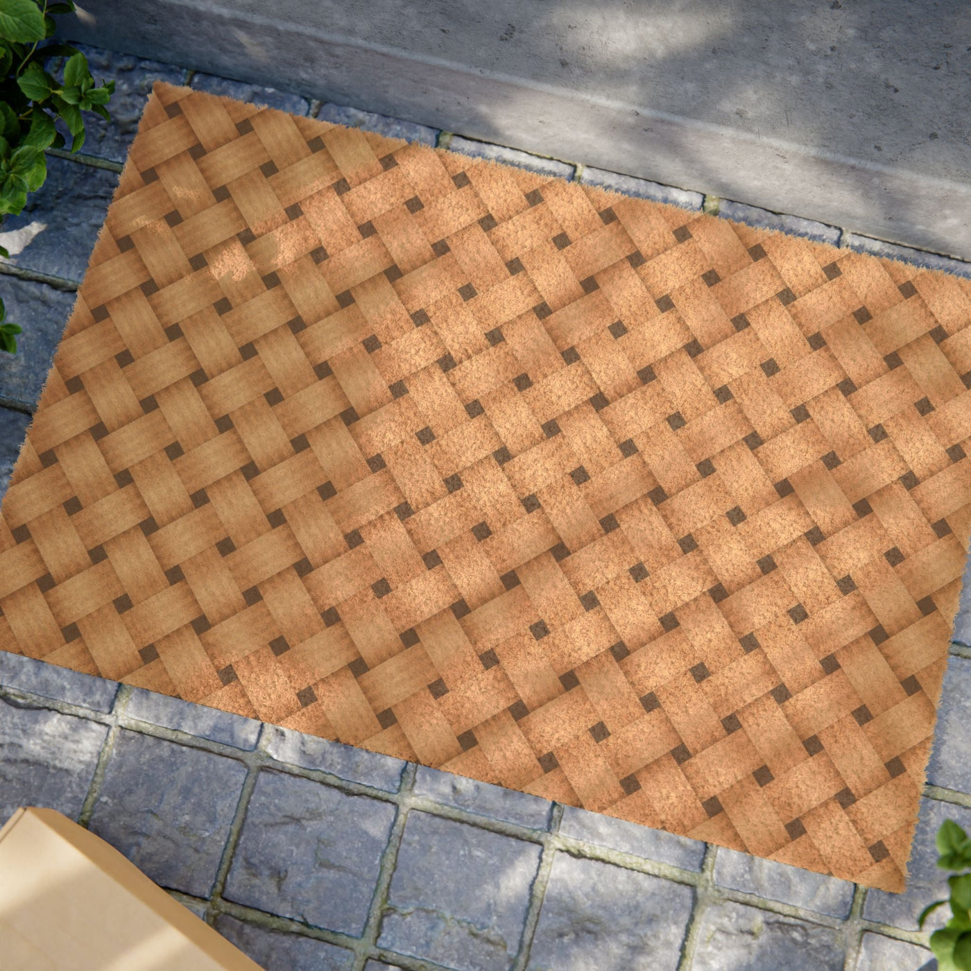 Modern Welcome Mat: Entryway Decor & Housewarming Gift Home Decor- Leah Tecx Design