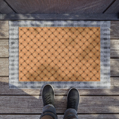 Modern Welcome Mat: Entryway Decor & Housewarming Gift Home Decor- Leah Tecx Design