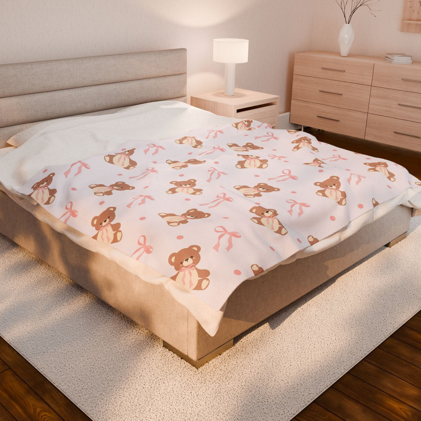 Cozy Velveteen Plush Blanket - Perfect Gift for All Seasons! All Over Prints- Leah Tecx Design