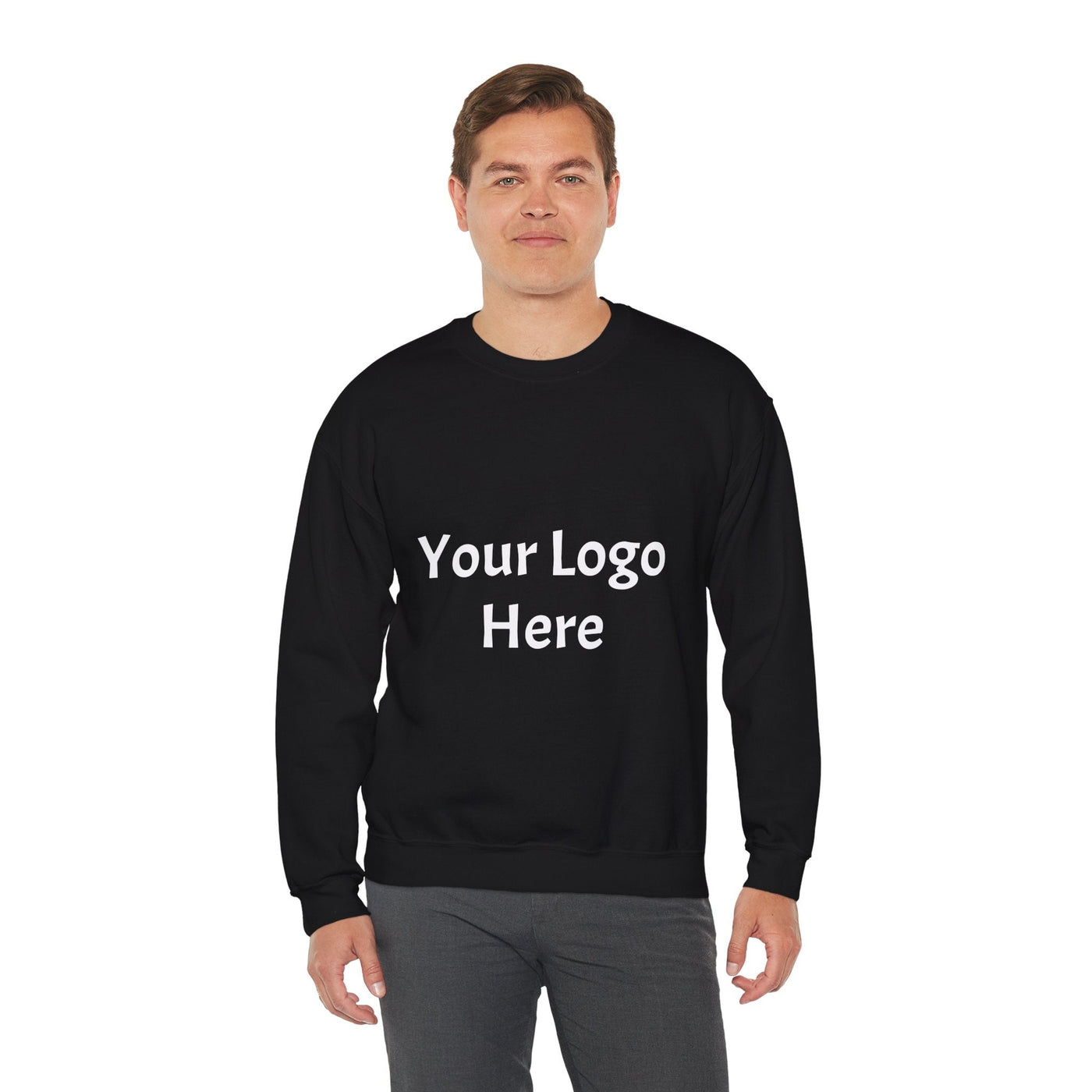 Custom Logo Sweatshirt - Ideal for Teams, Events, Promos & Gifts Sweatshirt- Leah Tecx Design