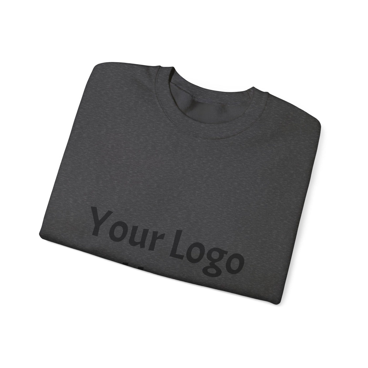 Custom Logo Sweatshirt - Ideal for Teams, Events, Promos & Gifts Sweatshirt- Leah Tecx Design