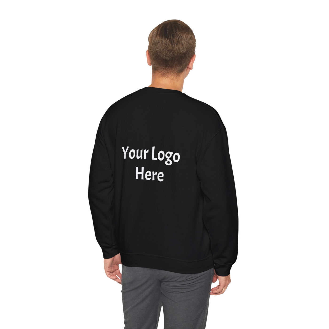 Custom Logo Sweatshirt - Ideal for Teams, Events, Promos & Gifts Sweatshirt- Leah Tecx Design