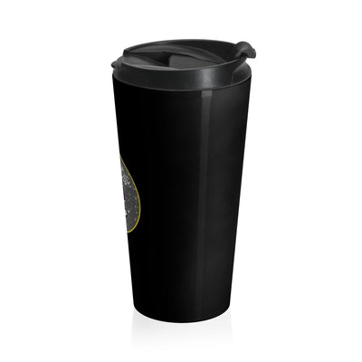 Sleek Stainless Steel Travel Mug: Your Perfect Daily Companion Mug- Leah Tecx Design
