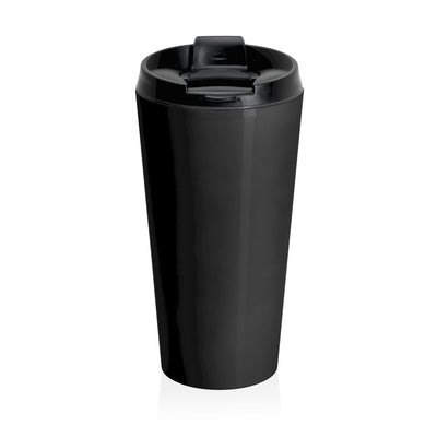 Sleek Stainless Steel Travel Mug: Your Perfect Daily Companion Mug- Leah Tecx Design