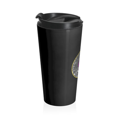 Sleek Stainless Steel Travel Mug: Your Perfect Daily Companion Mug- Leah Tecx Design